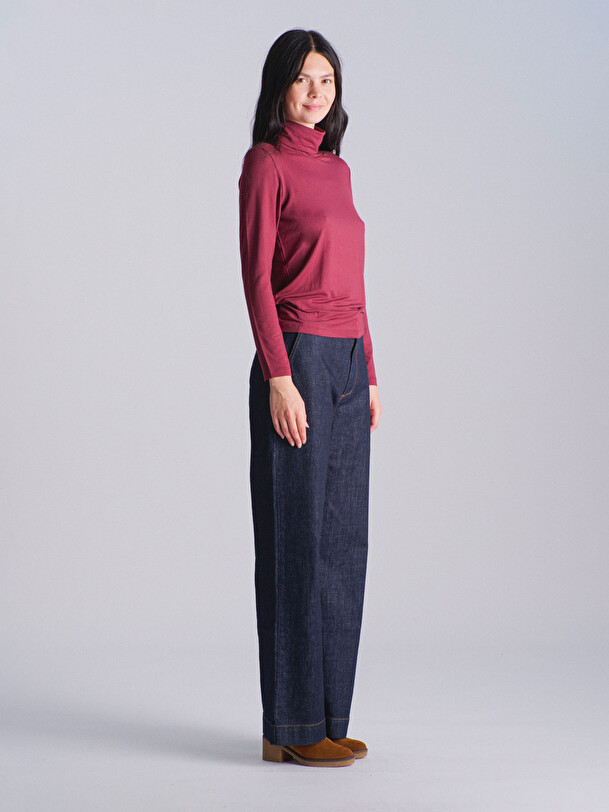 TEE SHIRT ELWIRE  Aubergine , Pr&ecirc;t-&agrave;-porter Bensimon