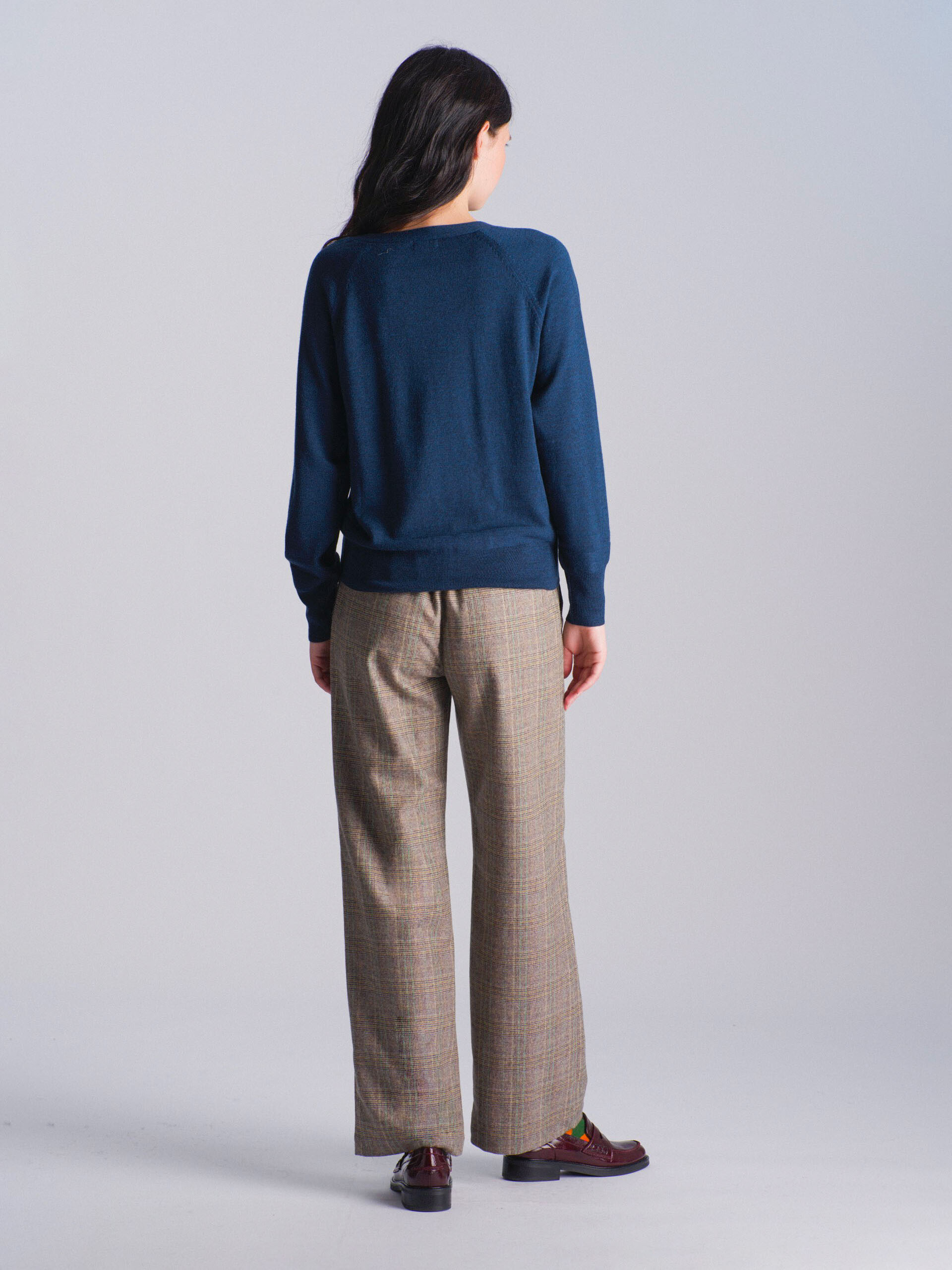 PULL JULIA  Indigo , Pr&ecirc;t-&agrave;-porter Bensimon