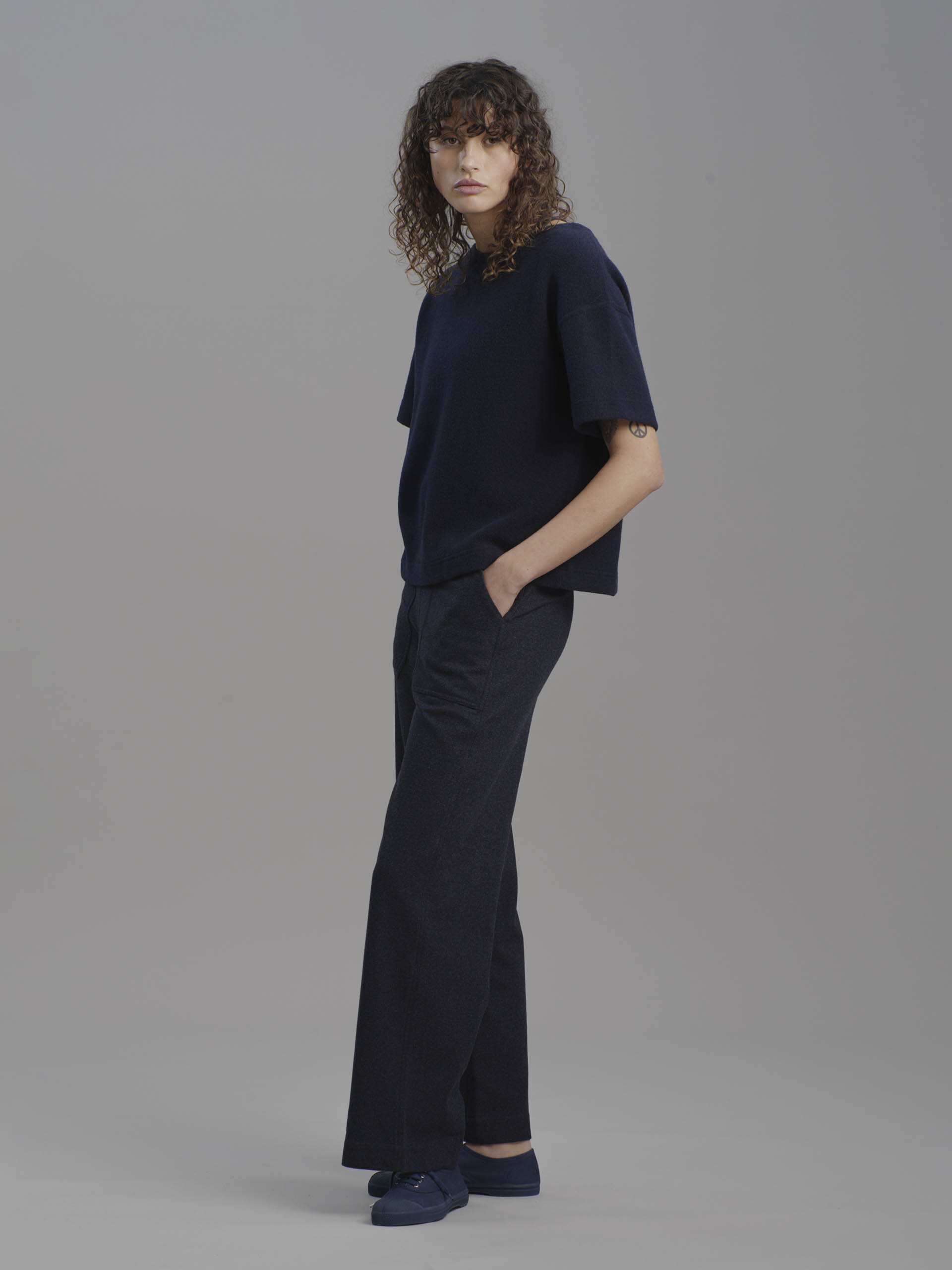 PULL MARTIN  Bleu nuit , Pr&ecirc;t-&agrave;-porter Bensimon