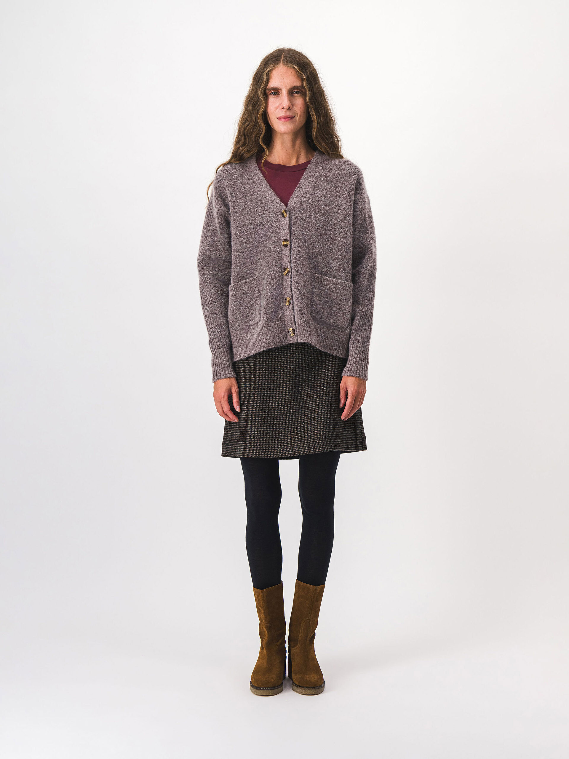 GILET KURT  Champignon , Pr&ecirc;t-&agrave;-porter Bensimon