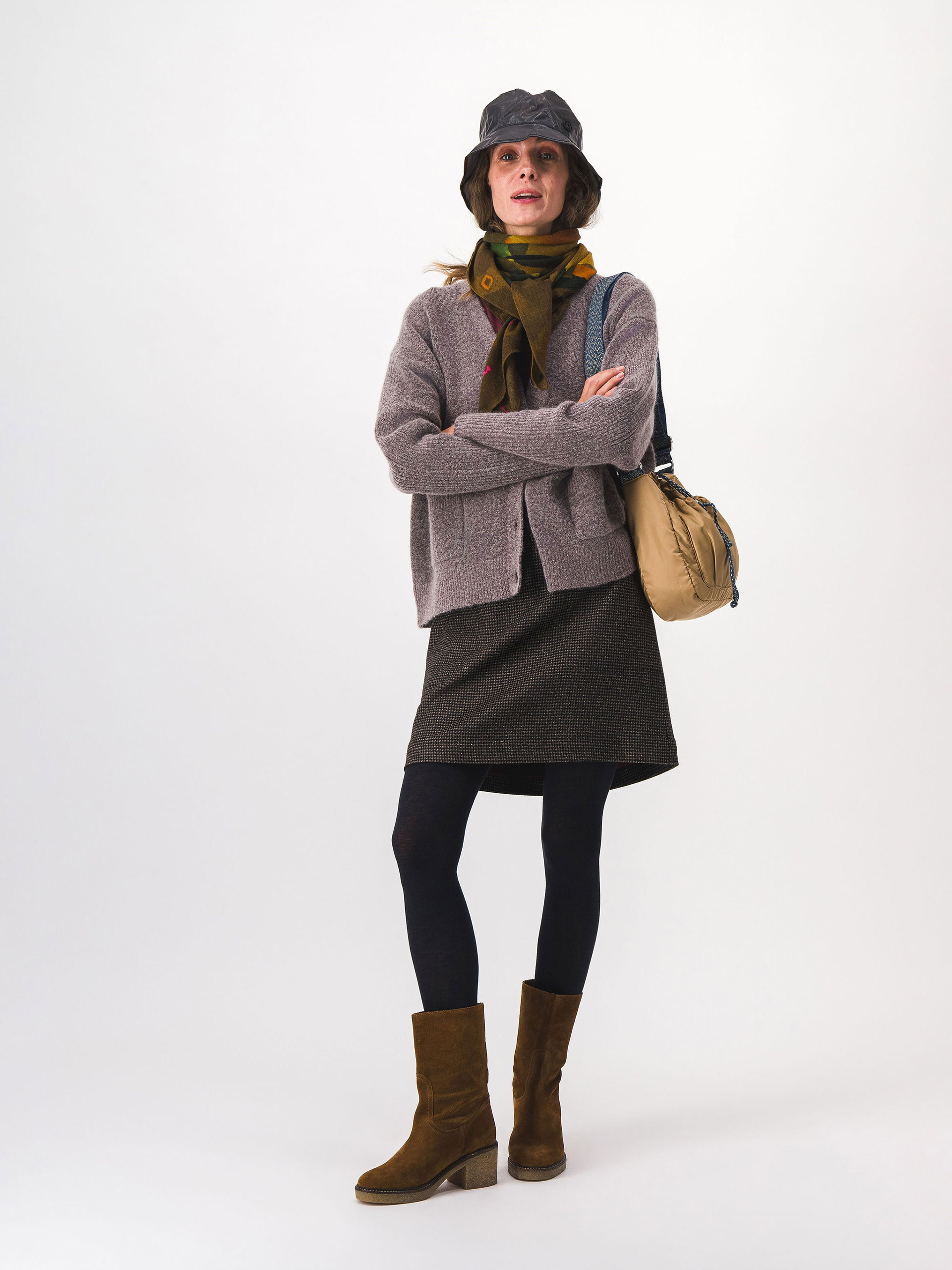 GILET KURT  Champignon , Pr&ecirc;t-&agrave;-porter Bensimon