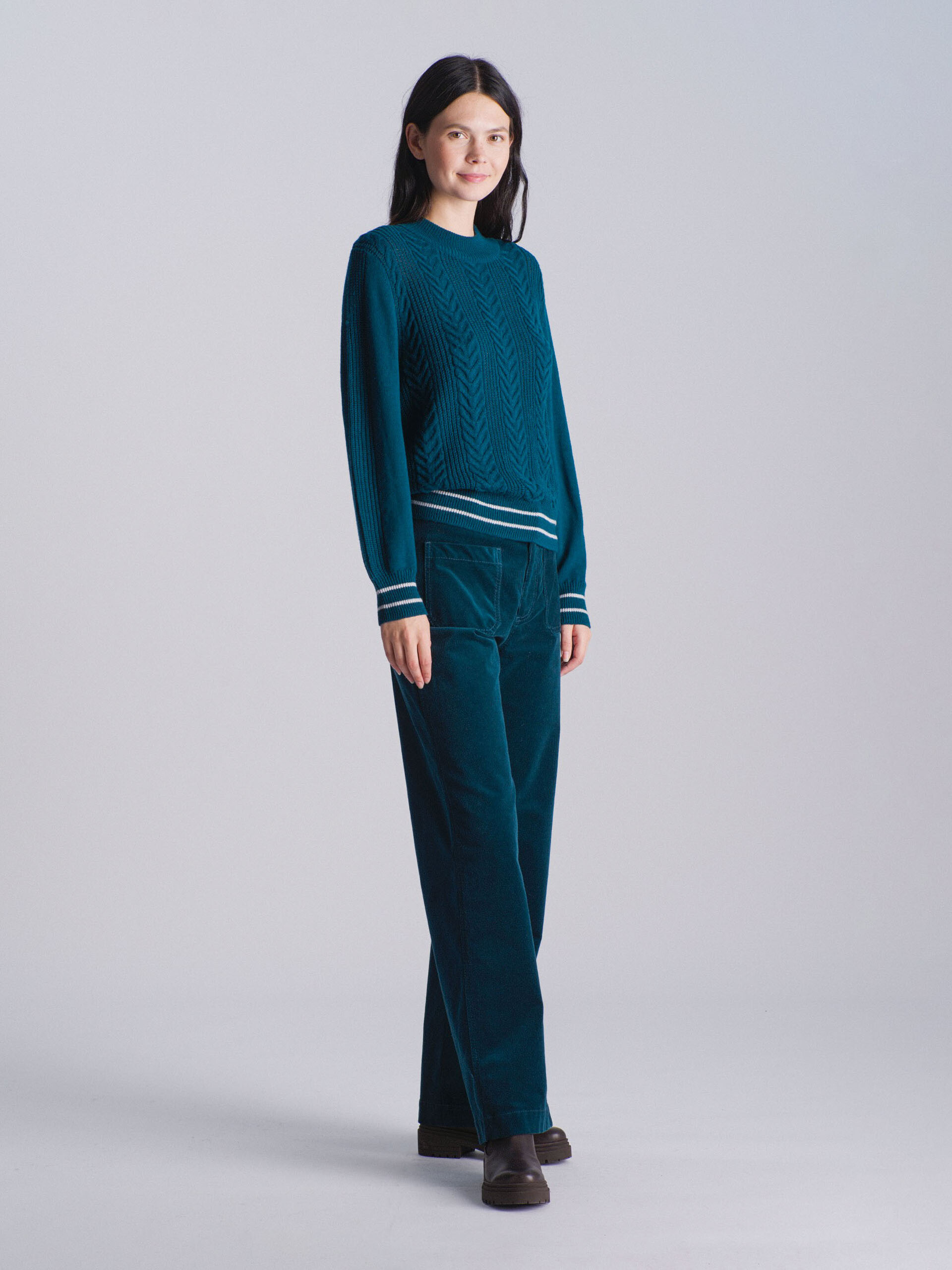 PULL KEDDY  Algue , Pr&ecirc;t-&agrave;-porter Bensimon