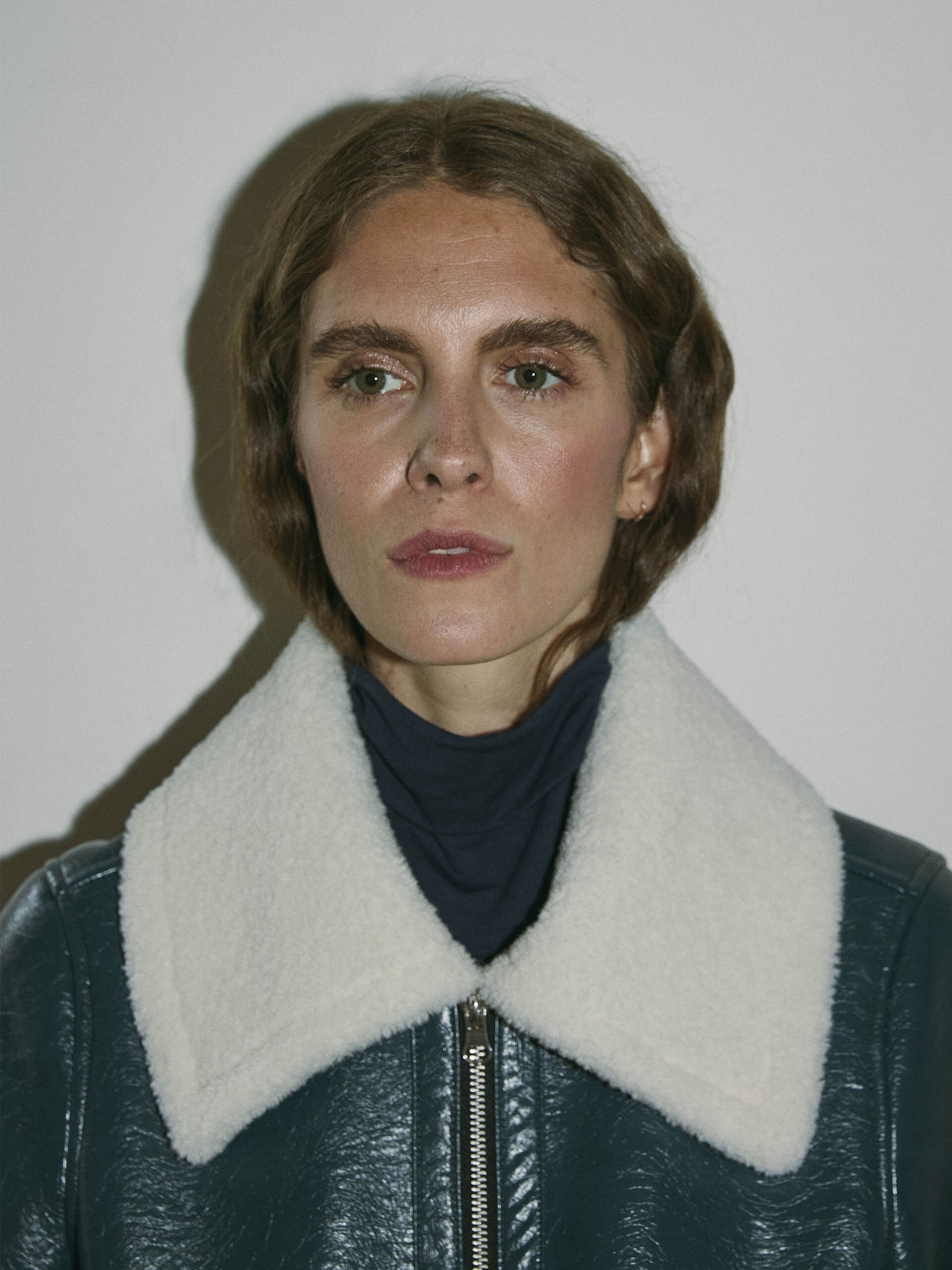 BLOUSON KRISTOFER  Bleu petrole , Pr&ecirc;t-&agrave;-porter Bensimon