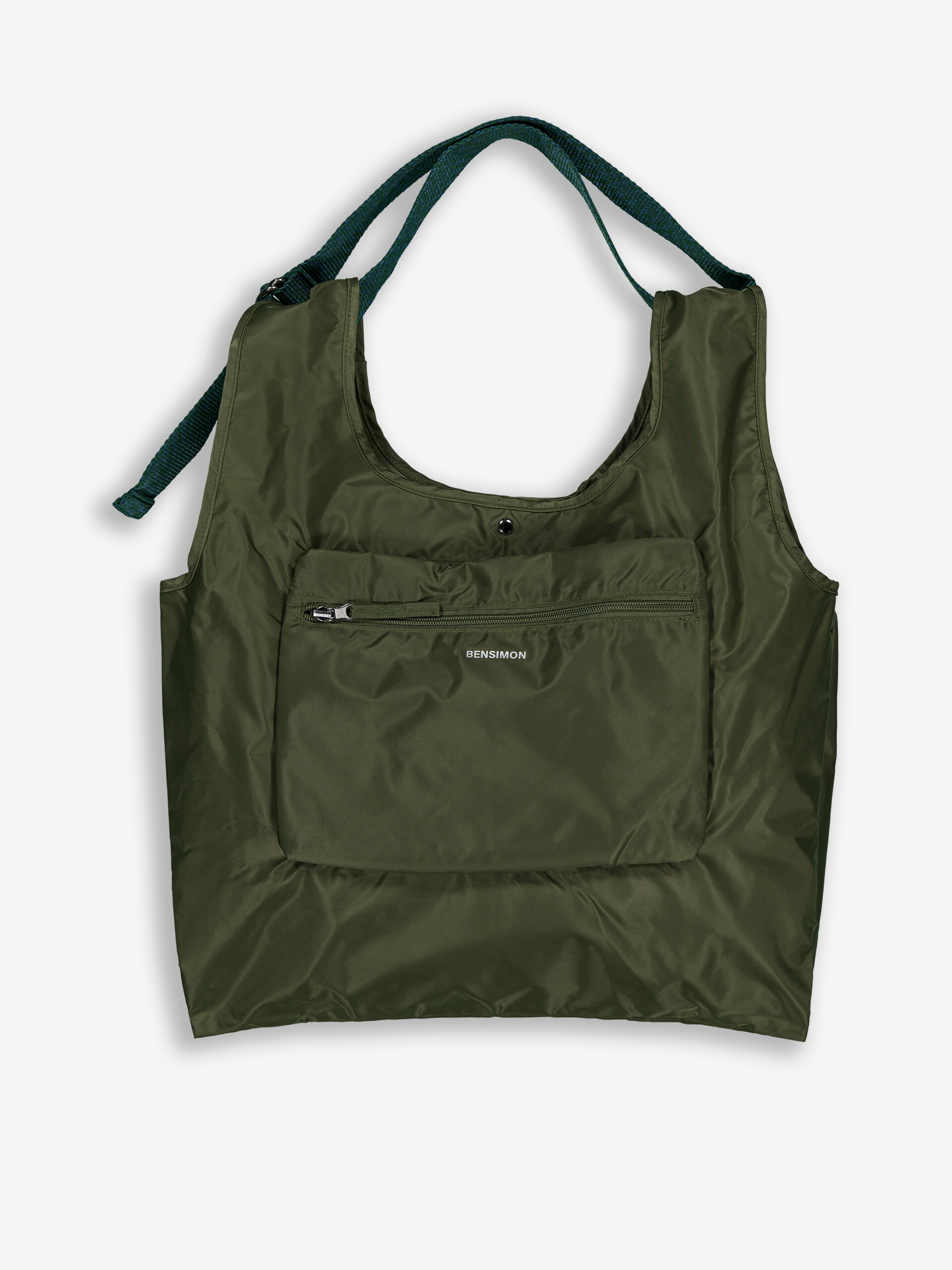 SHOPPING BAG  Militaire , Sacs & Bagages Bensimon