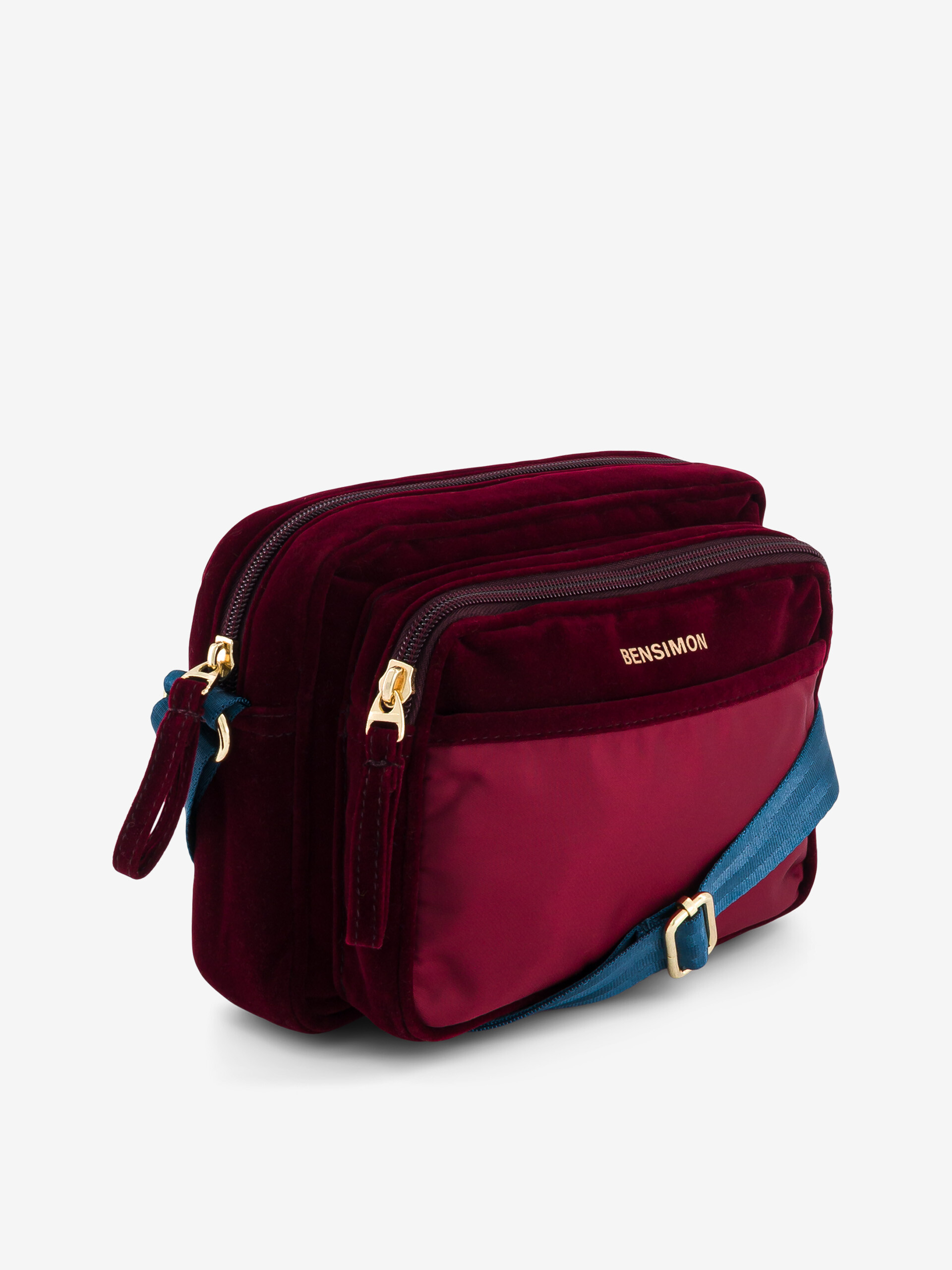 SMALL BESACE MAIDSTONE  Prune , Sacs & Bagages Bensimon