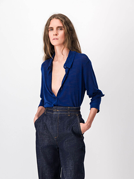 CHEMISE CYLENA  Encre , Prêt-à-porter Bensimon