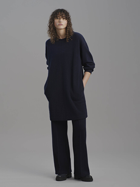 ROBE KIMELA  Bleu nuit , Prêt-à-porter Bensimon