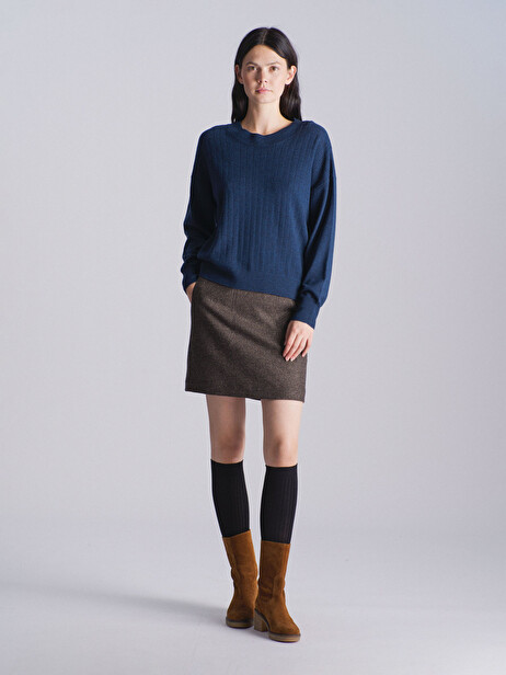 PULL MATHEO  Indigo , Prêt-à-porter Bensimon