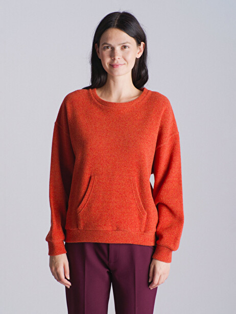 SWEAT KIMEO  Roux , Prêt-à-porter Bensimon