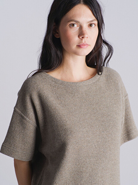 PULL MARTIN  Taupe , Prêt-à-porter Bensimon