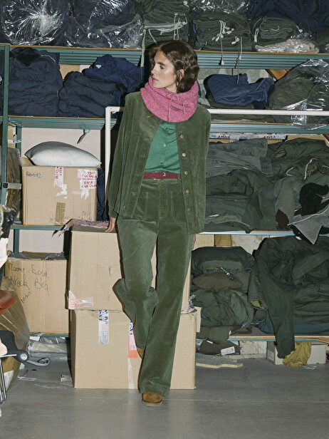 CACHE COL MIKA  Framboise , Prêt-à-porter Bensimon