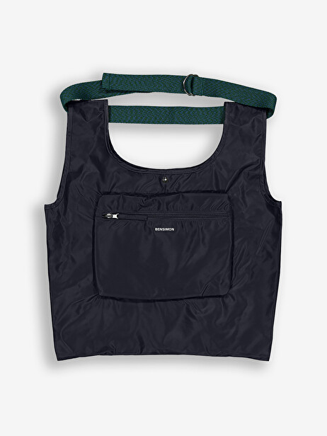 SHOPPING BAG  Bleu nuit , Sacs & Bagages Bensimon