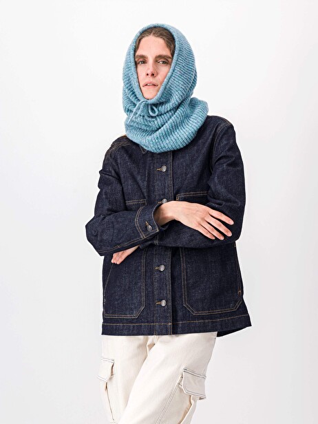 CACHE COL MIKA  Blue moon , Prêt-à-porter Bensimon