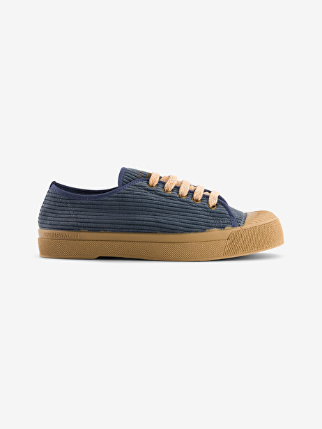 ROMY FEMME VELOURS CORDUROY  Encre , Tennis & Chaussures Bensimon