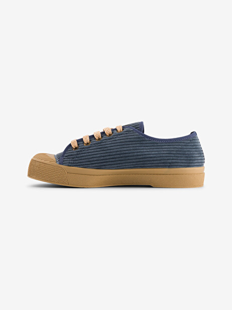 ROMY FEMME VELOURS CORDUROY  Encre , Tennis & Chaussures Bensimon