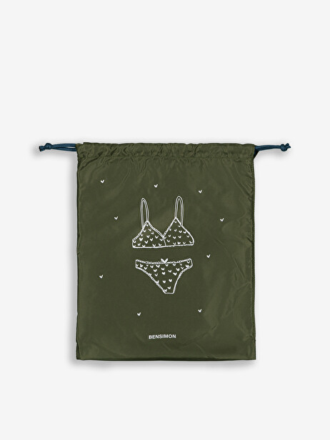 HOUSSE LINGERIE  Militaire , Sacs & Bagages Bensimon