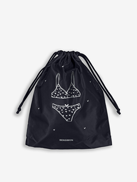 HOUSSE LINGERIE  Bleu nuit , Sacs & Bagages Bensimon