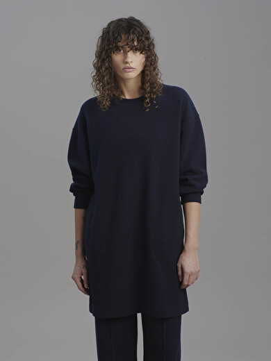 ROBE KIMELA  Bleu nuit , Prêt-à-porter Bensimon