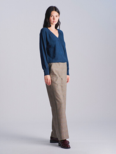 PULL JULIA  Indigo , Prêt-à-porter Bensimon