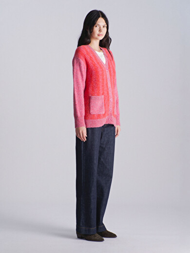 GILET KURTO  Framboise , Prêt-à-porter Bensimon