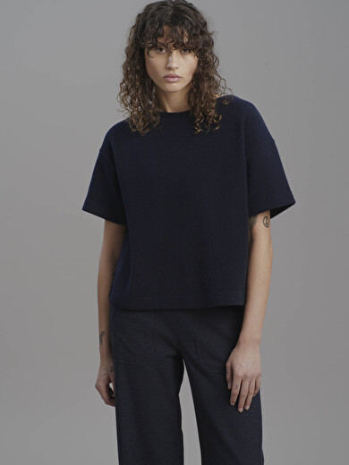 PULL MARTIN  Bleu nuit , Prêt-à-porter Bensimon