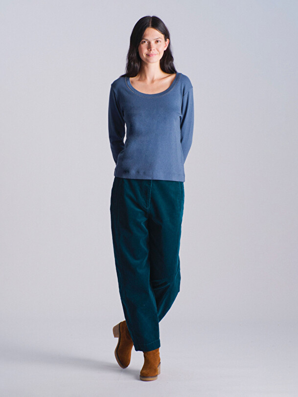 T. SHIRT MALORY ML  Denim , Pr&ecirc;t-&agrave;-porter Bensimon
