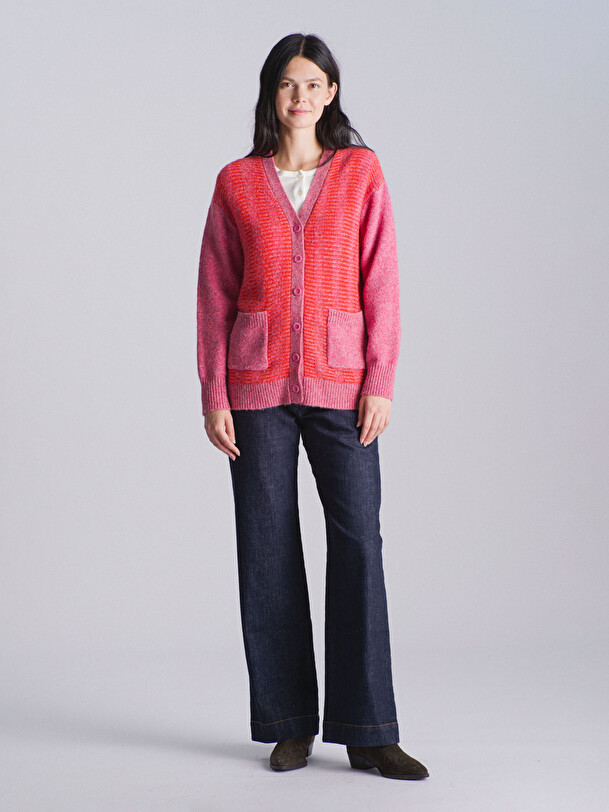 GILET KURTO  Framboise , Pr&ecirc;t-&agrave;-porter Bensimon