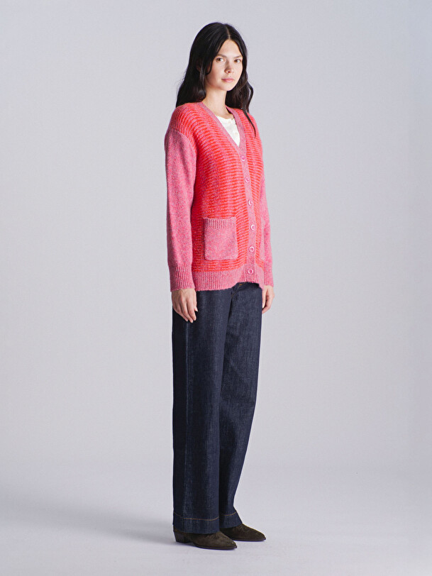 GILET KURTO  Framboise , Pr&ecirc;t-&agrave;-porter Bensimon