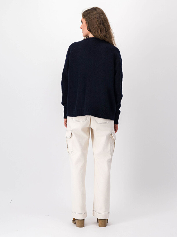 GILET KURT  Marine , Pr&ecirc;t-&agrave;-porter Bensimon