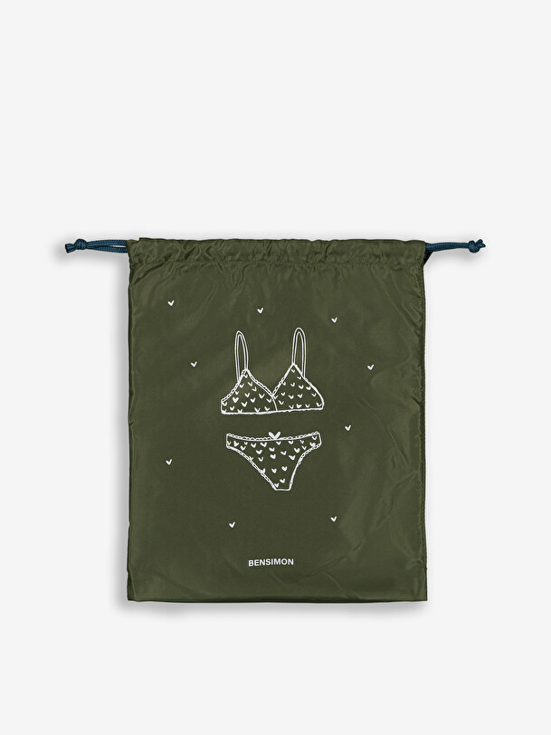 HOUSSE LINGERIE  Militaire , Sacs & Bagages Bensimon