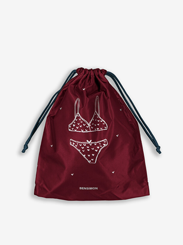 HOUSSE LINGERIE  Prune , Sacs & Bagages Bensimon