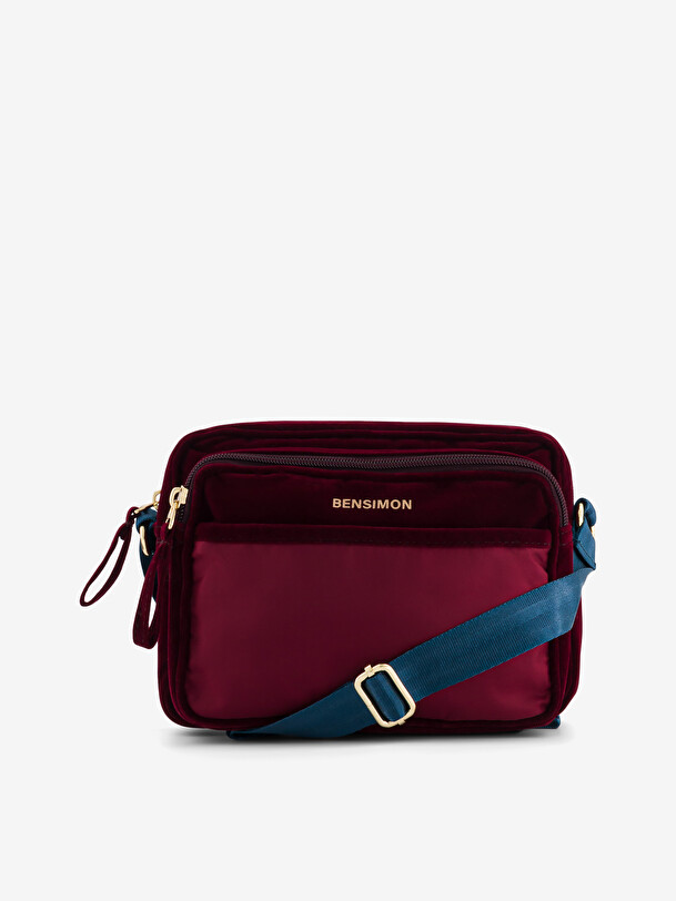SMALL BESACE MAIDSTONE  Prune , Sacs & Bagages Bensimon