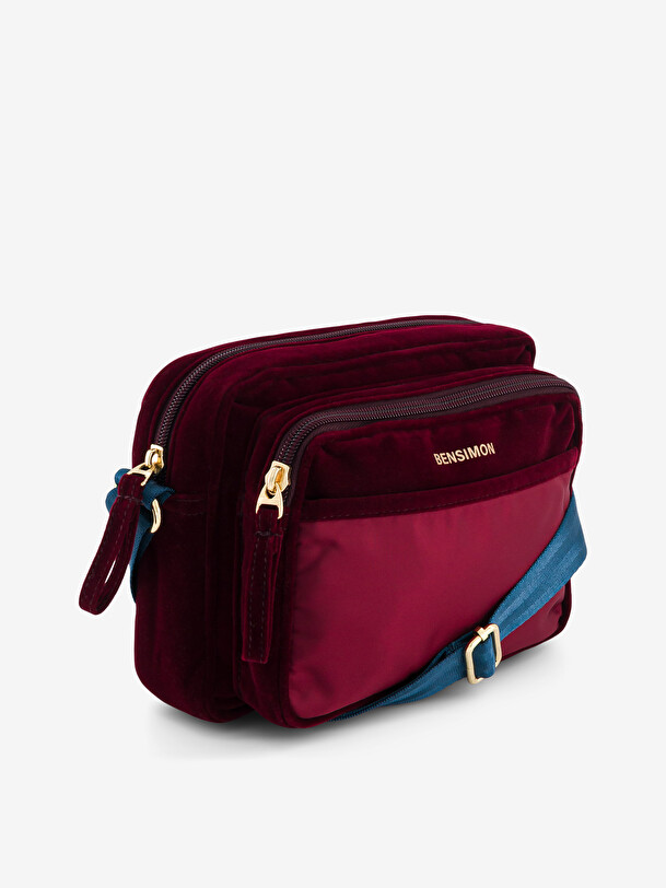 SMALL BESACE MAIDSTONE  Prune , Sacs & Bagages Bensimon