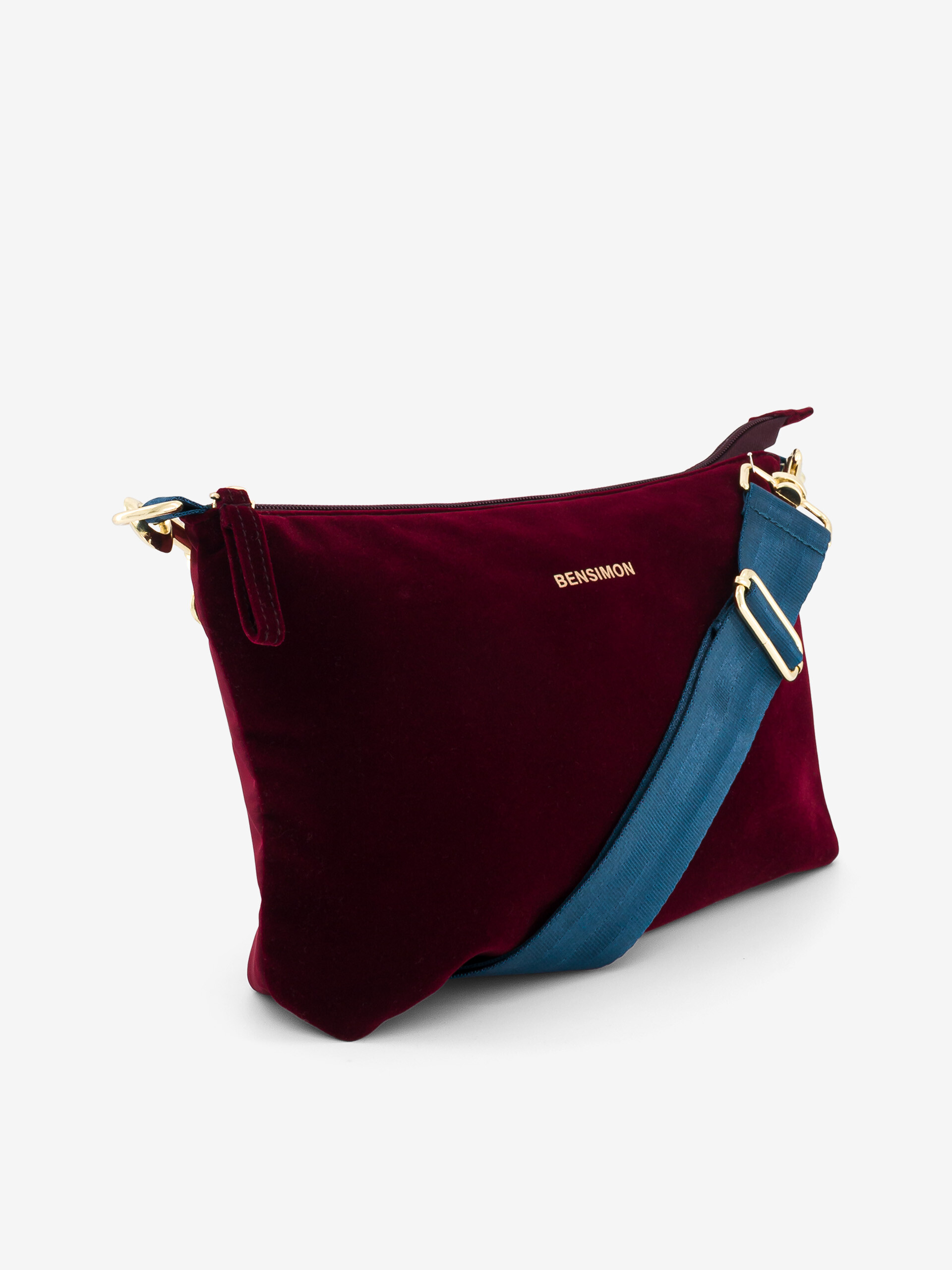 NEW BESACE MANSFIELD  Prune , Sacs & Bagages Bensimon