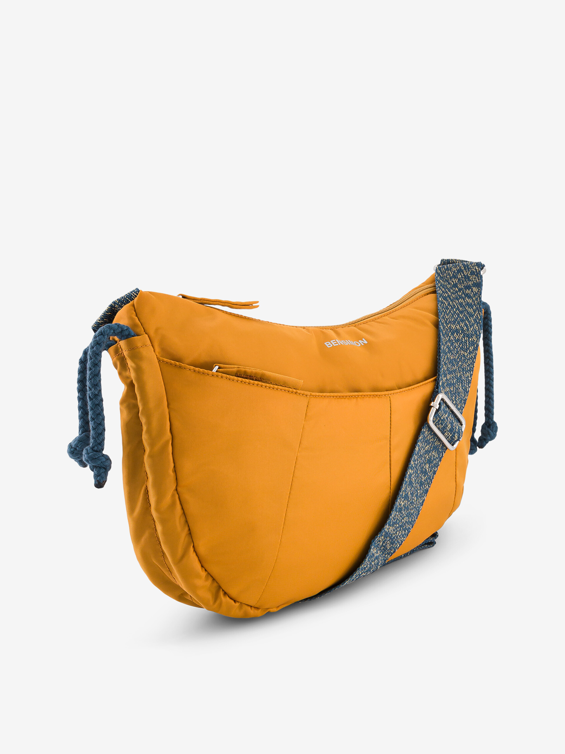 HALF MOON BAG  Ocre , Sacs & Bagages Bensimon