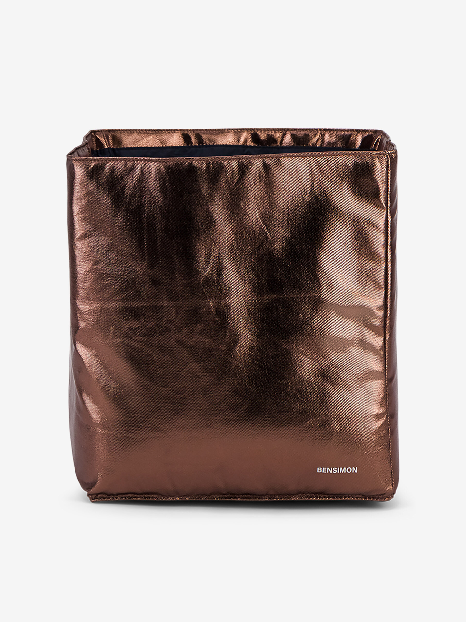 SQUARE BUCKET  Brun , Sacs & Bagages Bensimon