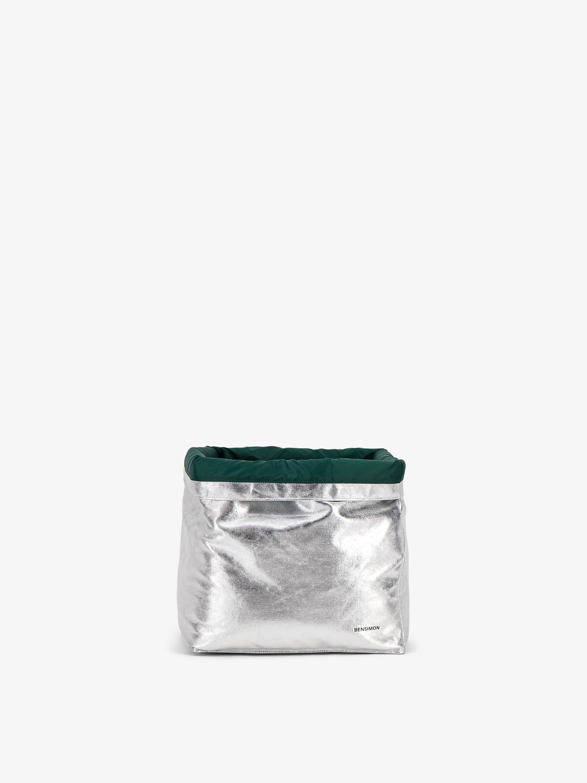 SQUARE BUCKET  Silver , Sacs & Bagages Bensimon
