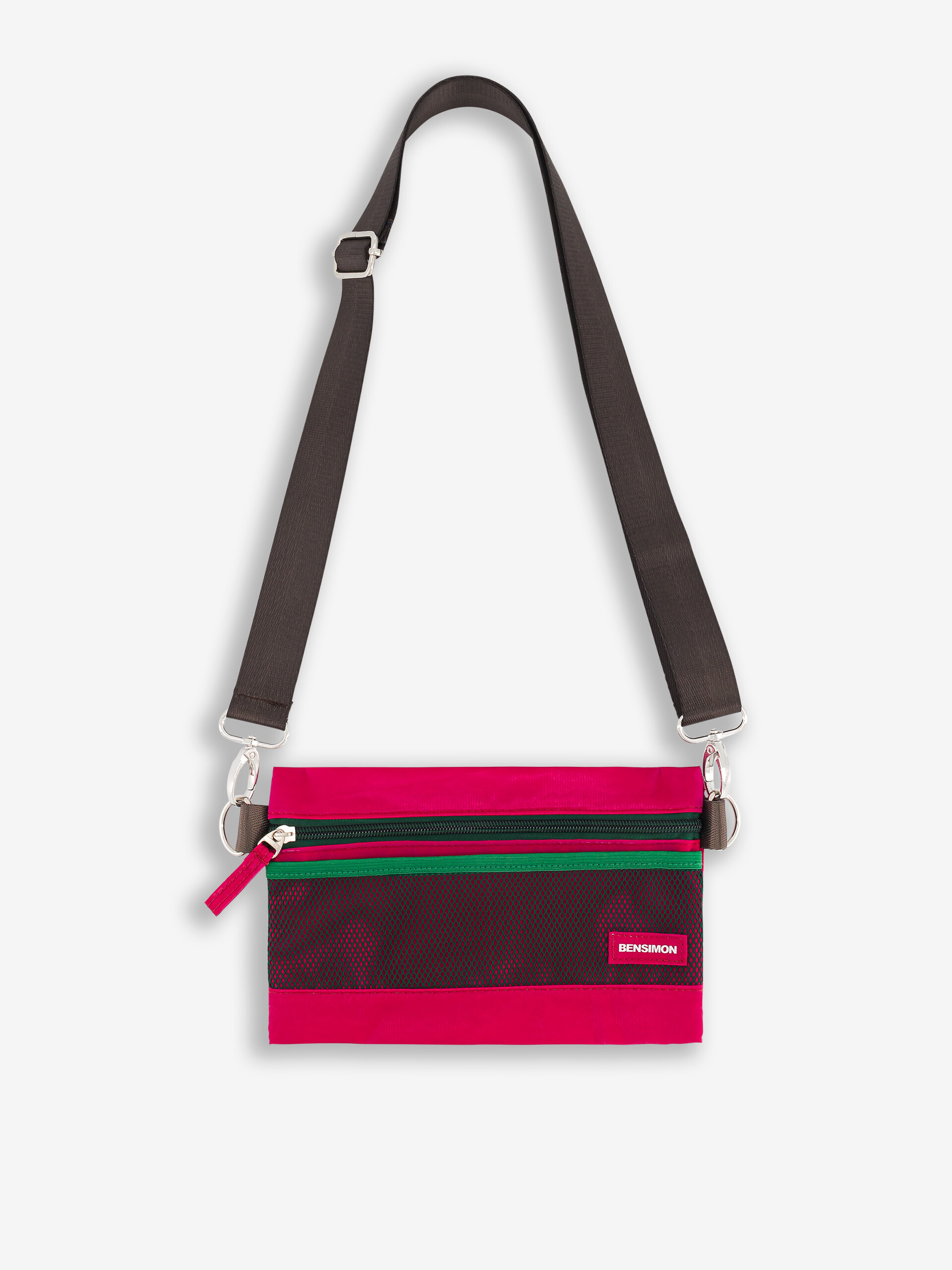 POCKET BAG MUNICH  Fushia , Sacs & Bagages Bensimon