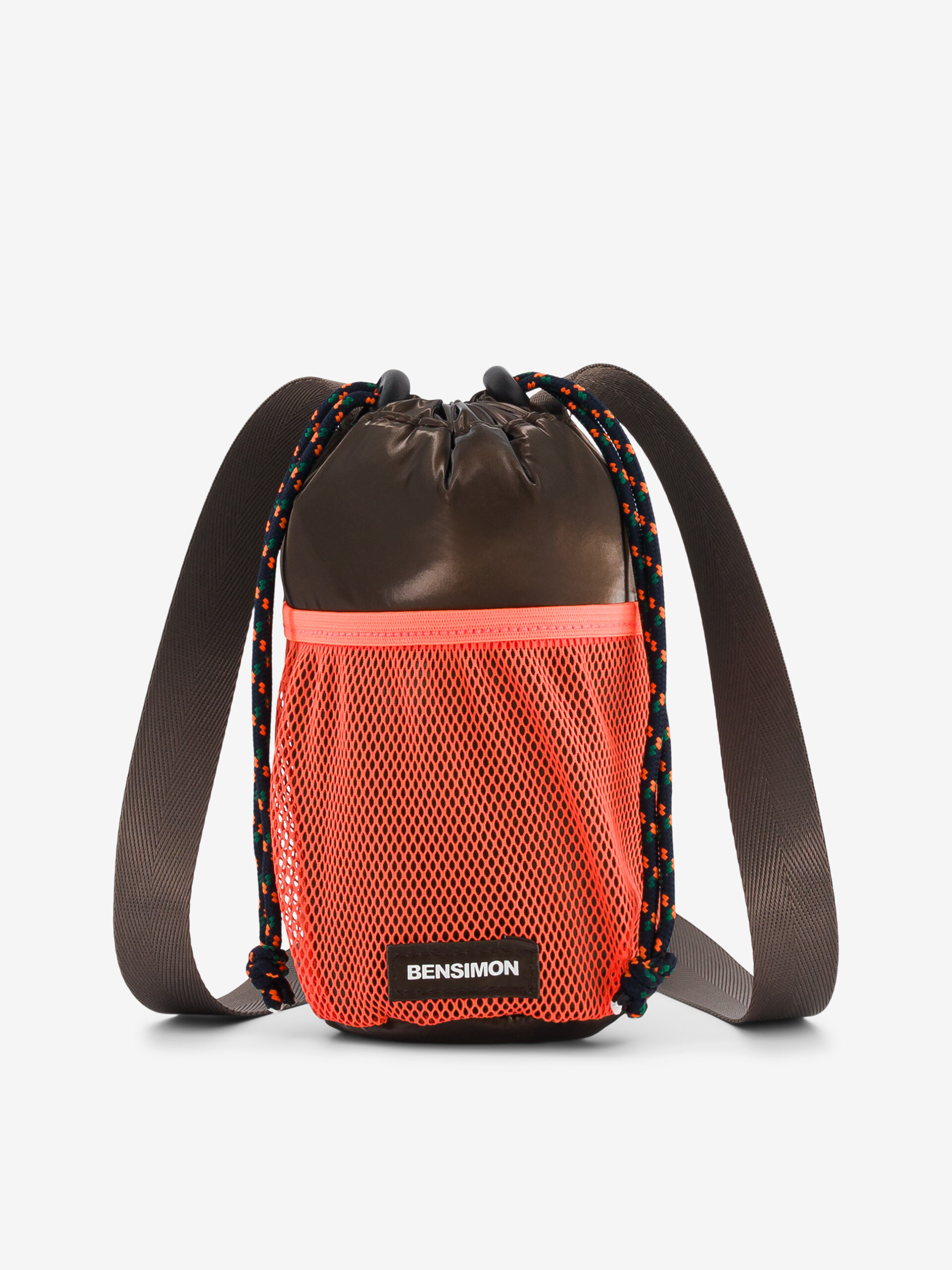BOTTLE BAG  Chocolat , Sacs & Bagages Bensimon