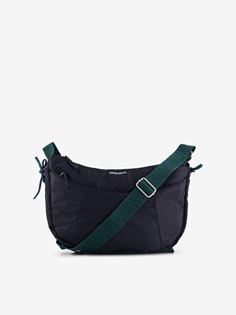 HALF MOON BAG  Bleu nuit , Sacs & Bagages Bensimon