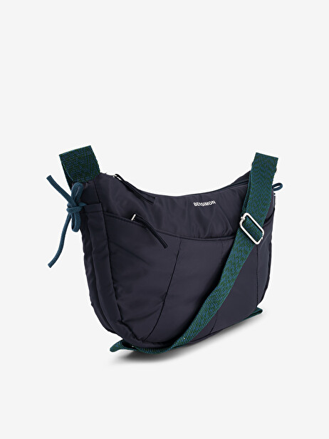HALF MOON BAG  Bleu nuit , Sacs & Bagages Bensimon