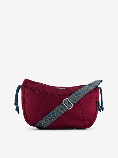 HALF MOON BAG  Prune , Sacs & Bagages Bensimon