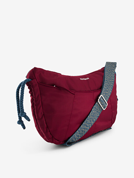 HALF MOON BAG  Prune , Sacs & Bagages Bensimon