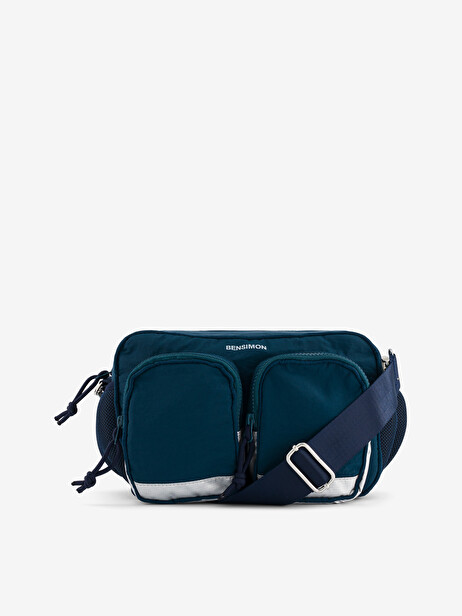 CROSS BODY MARBELLA  Cobalt silver , Sacs & Bagages Bensimon