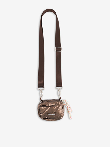 EARPHONE BAG MILWAUKEE  Brun , Sacs & Bagages Bensimon