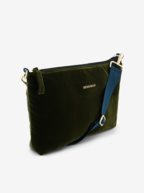 NEW BESACE MANSFIELD  Vert sapin , Sacs & Bagages Bensimon