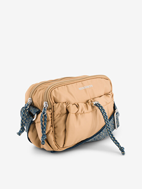 SMALL BAG MADRAS  Beige , Sacs & Bagages Bensimon