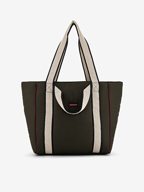 SHOPPING BAG MONTREAL  Militaire , Sacs & Bagages Bensimon