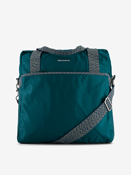 ONE DAY BAG  Bleu canard , Sacs & Bagages Bensimon