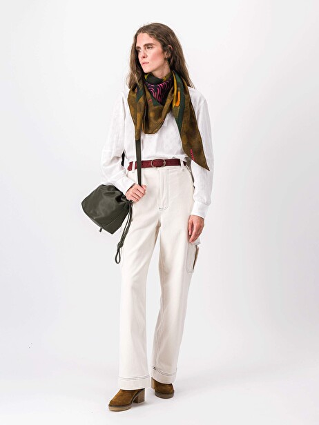 CEINTURE FINE  Aubergine , Prêt-à-porter Bensimon